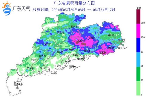 广东各地降雨 7 日最高气温下降