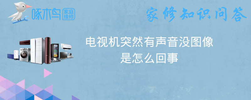 为什么39B700S寸先锋电视会出现没有图像的故障？